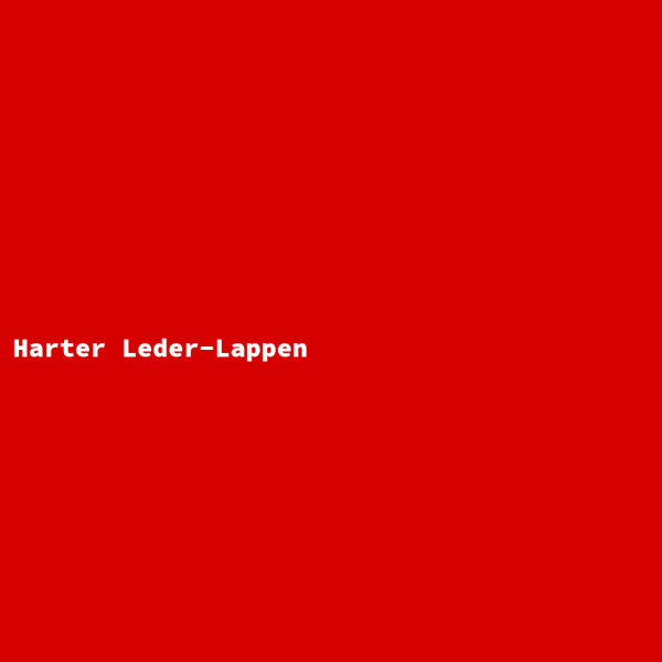 Hard Leather Cloth