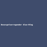 Concerning Glass Ring